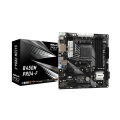Материнская плата ASRock B450M PRO4-F