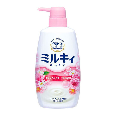 COW Мilky Body Soap - Мыло для тела с аминокислотами шелка и ароматом цветов