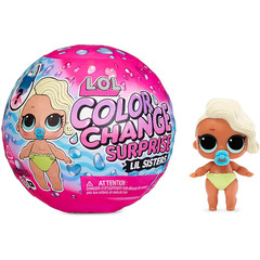 ЛОЛ Lils Младшие Сестренки Color Change (Изменение Цвета)