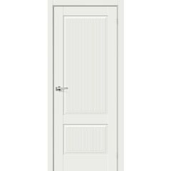 Купить Межкомнатная дверь эмалит Прима-12.7 White Matt глухая