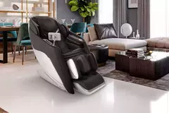 Массажное кресло Casa&More Genesis 1.0 Черно-серебристый