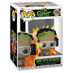 Фигурка Funko POP! Bobble Marvel I Am Groot Groot With Detonator (1195) 70653