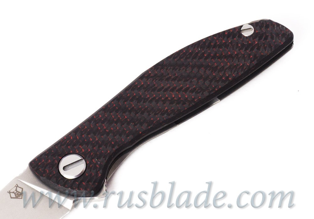 Shirogorov HatiOn Lite M390 Red CF MRBS - фотография 