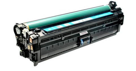 Совместимый картридж CE741A для HP LJ CP5225 7.3K Cyan White Box