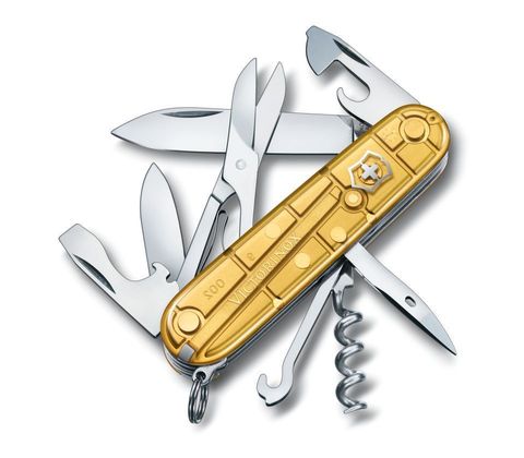 Нож складной Victorinox Climber Gold LE 2016, 91 mm  (1.3703.T88)