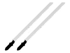 81-2-110 Пилки для электролобзика по металлу T317D, 125х100х3,0 мм, быстрый фигурный рез, HSS, 2 шт. (РемоКолор)