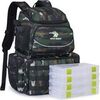 Картинка рюкзак рыболовный Nevo Rhino 9106-NW Camo black green - 1