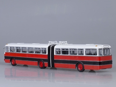 Ikarus 180 Bulgaria red-black Soviet Bus (SOVA) (SOVA) 1:43