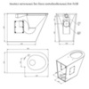 Тругор УНббА для ЛсОВ Унитаз напольный под скрытый бачок