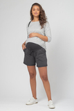 Шорты для беременных 11751 серый