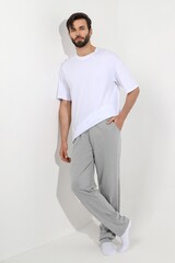 Брюки мужские Герой-6 Виотекс СЕРЫЙ МЕЛАНЖ