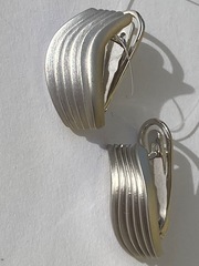 Канкун (серьги из серебра)
