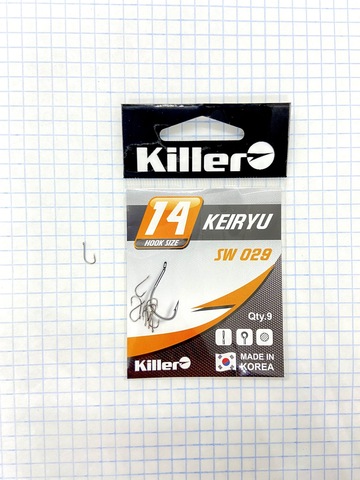 Крючок KILLER KEIRYU № 14 продажа от 10 шт.