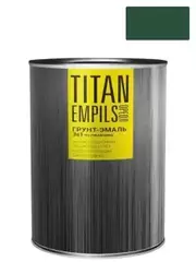 Грунт-эмаль для металлических поверхностей 3 в 1 Ореол Титан гладкая зеленая RAL 6005