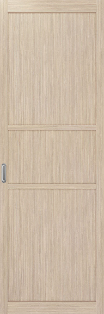 Перегородка межкомнатная Оптима Порте 132.111, цвет беленый дуб, экошпон, глухая (за 1 кв.м)