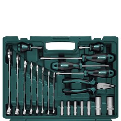 KRAFTOOL EXTREM-76, 76 предм., (1/2?+3/8?+1/4?), универсальный набор инструмента (27889-H76)