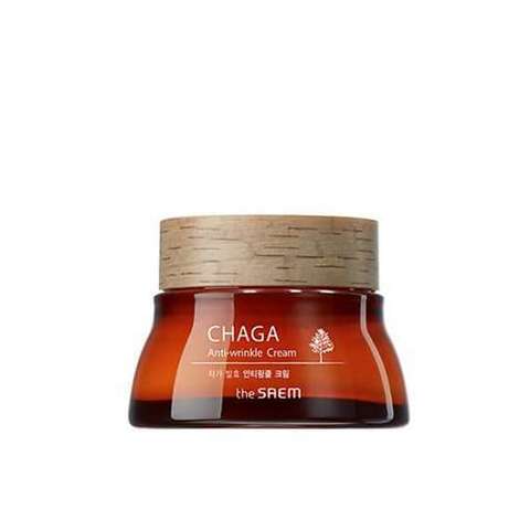 The Saem Chaga Anti-Wrinkle Cream крем для лица антивозрастной с экстрактом Чаги