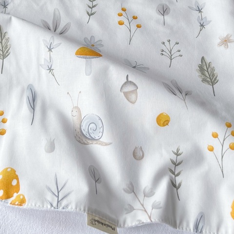 Непромокаемая пеленка "Улитки"