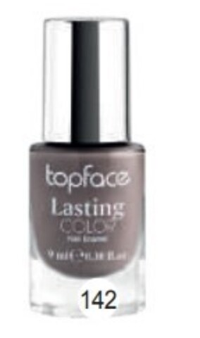 Topface Лак для ногтей Lasting color тон142, - PT104 (9мл)