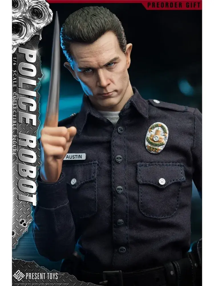 Фигурка T-1000 масштаб 1/6 Терминатор 2 Судный день