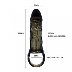 Насадка-удлинитель Breyden черная (15,5×3,2 см)