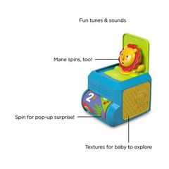 Fisher Price Музыкальная шкатулка с сюрпризом 