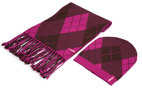 Комплект Snapp: шапка и шарф (фуксия)