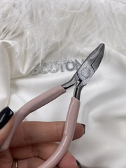 Тонкогубцы-утконосы серебристые с розовыми ручками