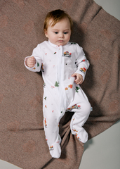 Комбинезон на молнии в рубчик (снежные забавы)