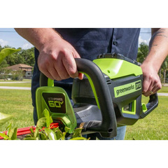 Кусторез Greenworks GD60HT66 60V (66 см) аккумуляторный, без АКБ и ЗУ