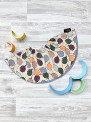 Двусторонний нагрудник Mjölk Шарики