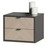 Тумба прикроватная Fjord 2 ящика подвесная (темно-серый)
