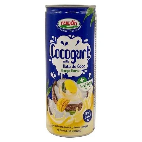 Напиток пребиотик КОКОГУРТ с мякотью кокоса манго 250мл