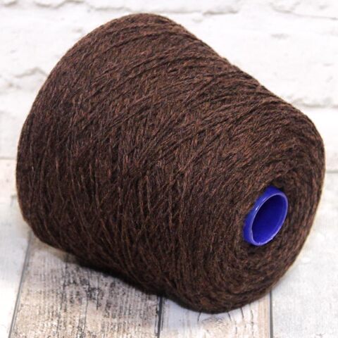 Шетланд J C RENNIE CHUNKY 200 коричневый меланж