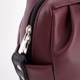 Сумка Саломея 149 наппа бордо + черный