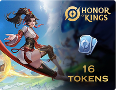 Игровая валюта Honor of Kings 16 Tokens [Цифровая версия] (для ПК, цифровой код доступа)