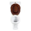 BelBagno BB115SCW-BRN Сиденье деревянное, цвет Орех (Noce), Soft close металлическое крепление, петли Бронза