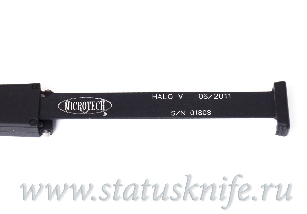 Нож Microtech HALO V 5 T/E BLACK Tactical 150-1T