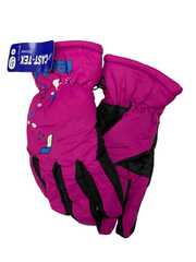 Перчатки. Подростковые. Материал верха: Текстильные. Подклад: Плюш-мех. Водонепроницаемые. Гортекс. С резинкой. 12 шт в упаковке, разные цвета.