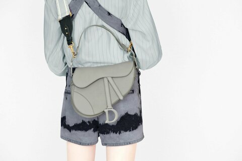 Сумка Dior Saddle с ультраматовым покрытием