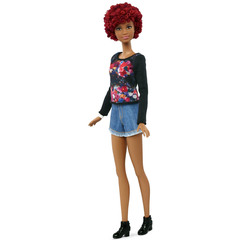 Барби Fashionistas 33 с Рыжими Кудрявыми Волосами