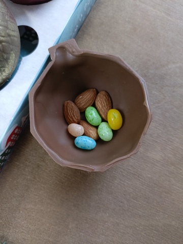 Новогодний шар из бельгийского шоколада