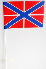 Купить Флажок на палочке Гюйс ВМФ России 15х23 см в Магазине тельняшек