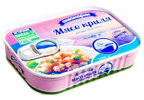 Мясо криля антарктического, 105г