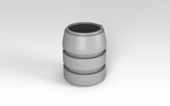 Горловина септика "Росток" 940мм серый ЭкоПром(78x78x98см;) - арт.555777