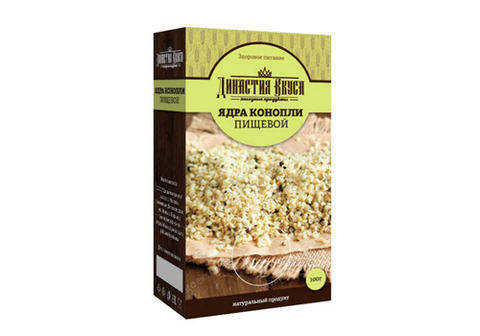 Ядра конопли Династия Вкуса, 100г