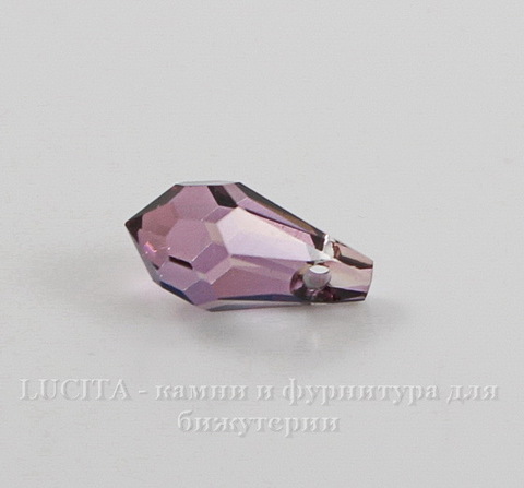 6000 Подвеска Сваровски Drop Crystal Lilac Shadow (11х5,5 мм)