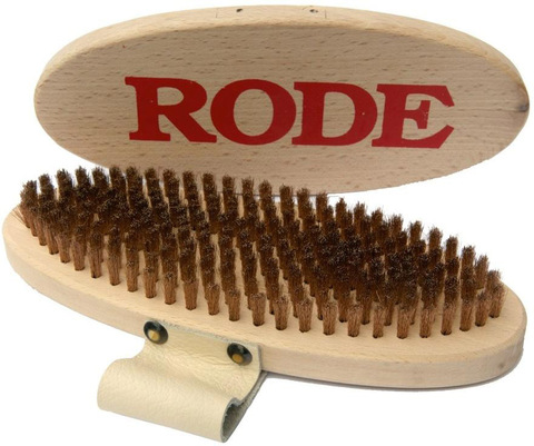 Картинка щетка Rode ar brush oval бронза - 1