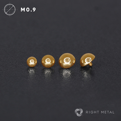 Hemisphere PVD Yellow