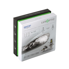 Светодиодные лампы MTF Light H4/H19 (6000K) LUXOPTIC